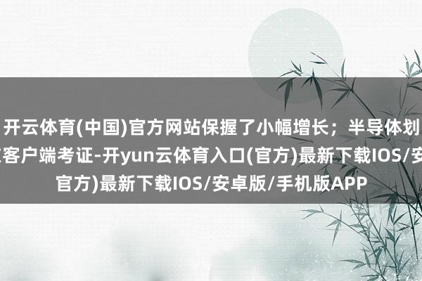 开云体育(中国)官方网站保握了小幅增长；半导体划片机、装片机已在客户端考证-开yun云体育入口(官方)最新下载IOS/安卓版/手机版APP