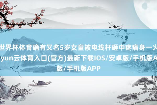 世界杯体育确有又名5岁女童被电线杆砸中疼痛身一火-开yun云体育入口(官方)最新下载IOS/安卓版/手机版APP